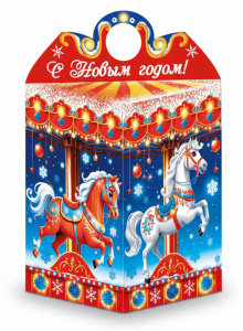 Новогодний подарок Карусель 900 гр.